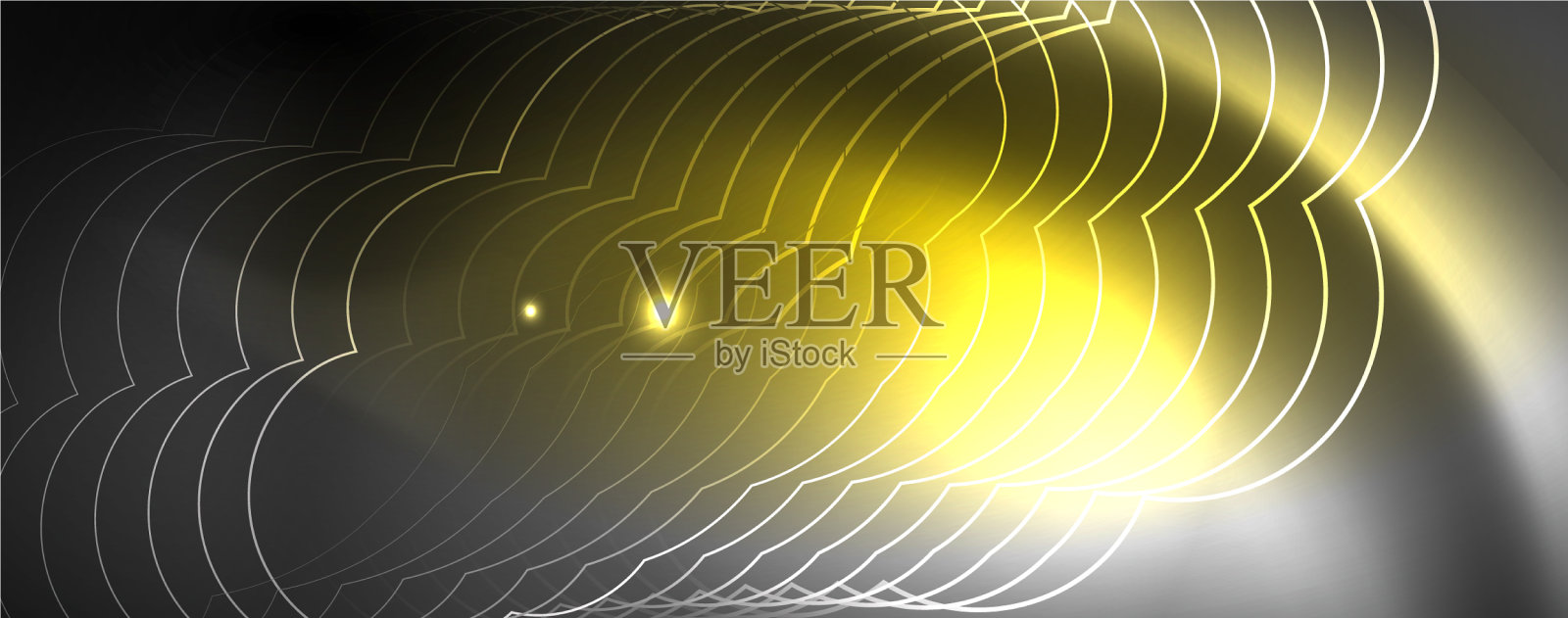 闪亮的霓虹灯技术模板霓虹线背景插画图片素材