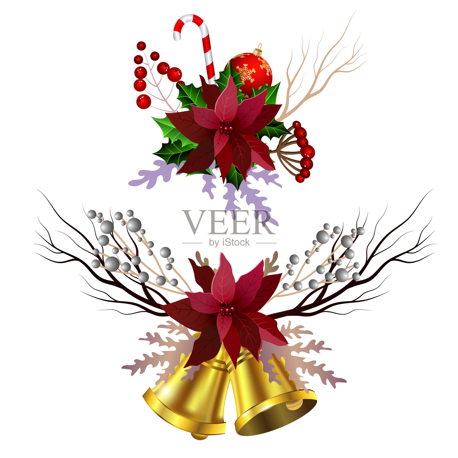 圣诞元素为您的设计设计元素图片