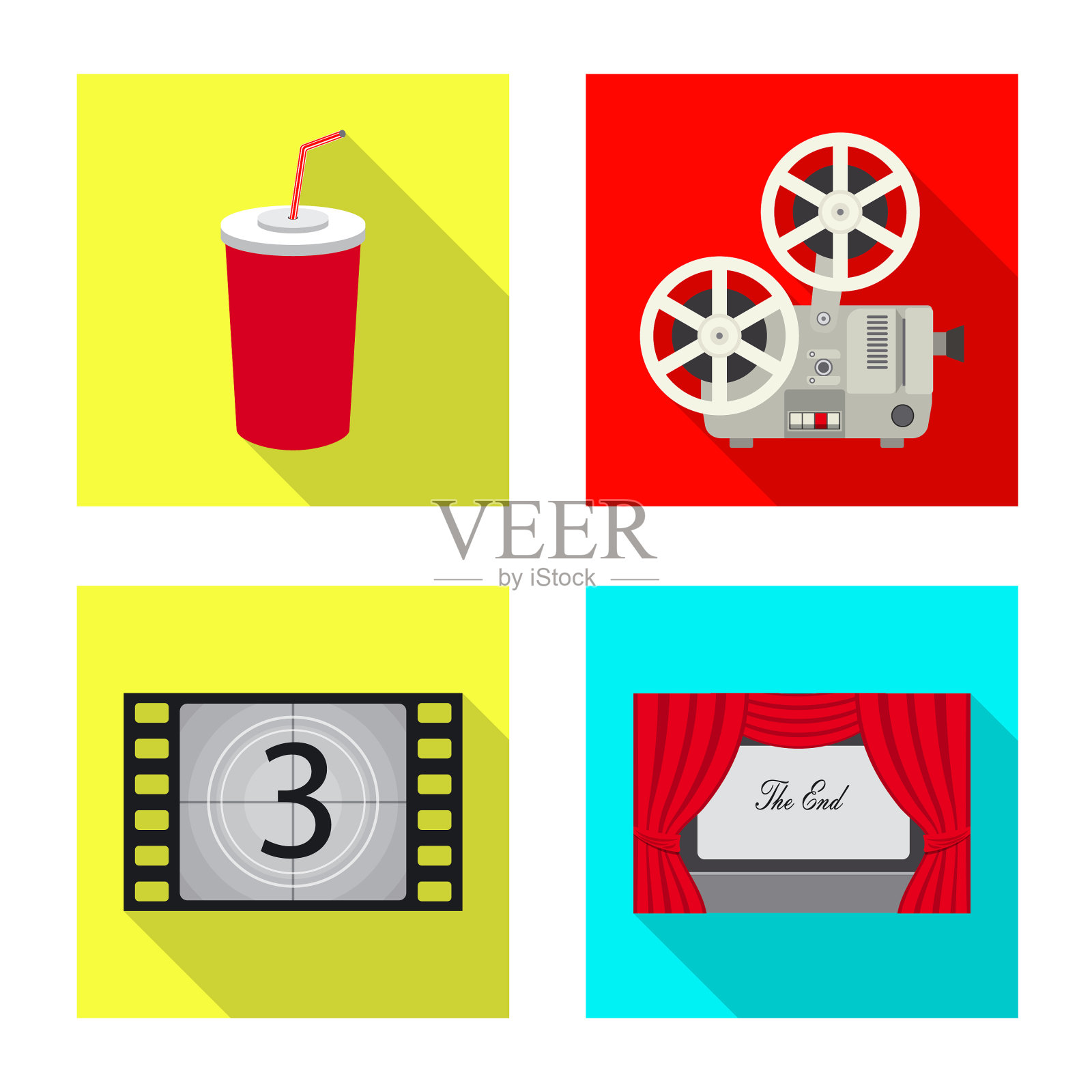 电视及影视标志图标素材