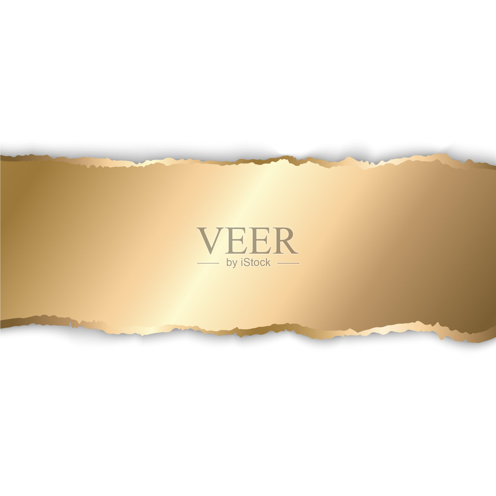金色和白色撕纸模板背景插画图片素材