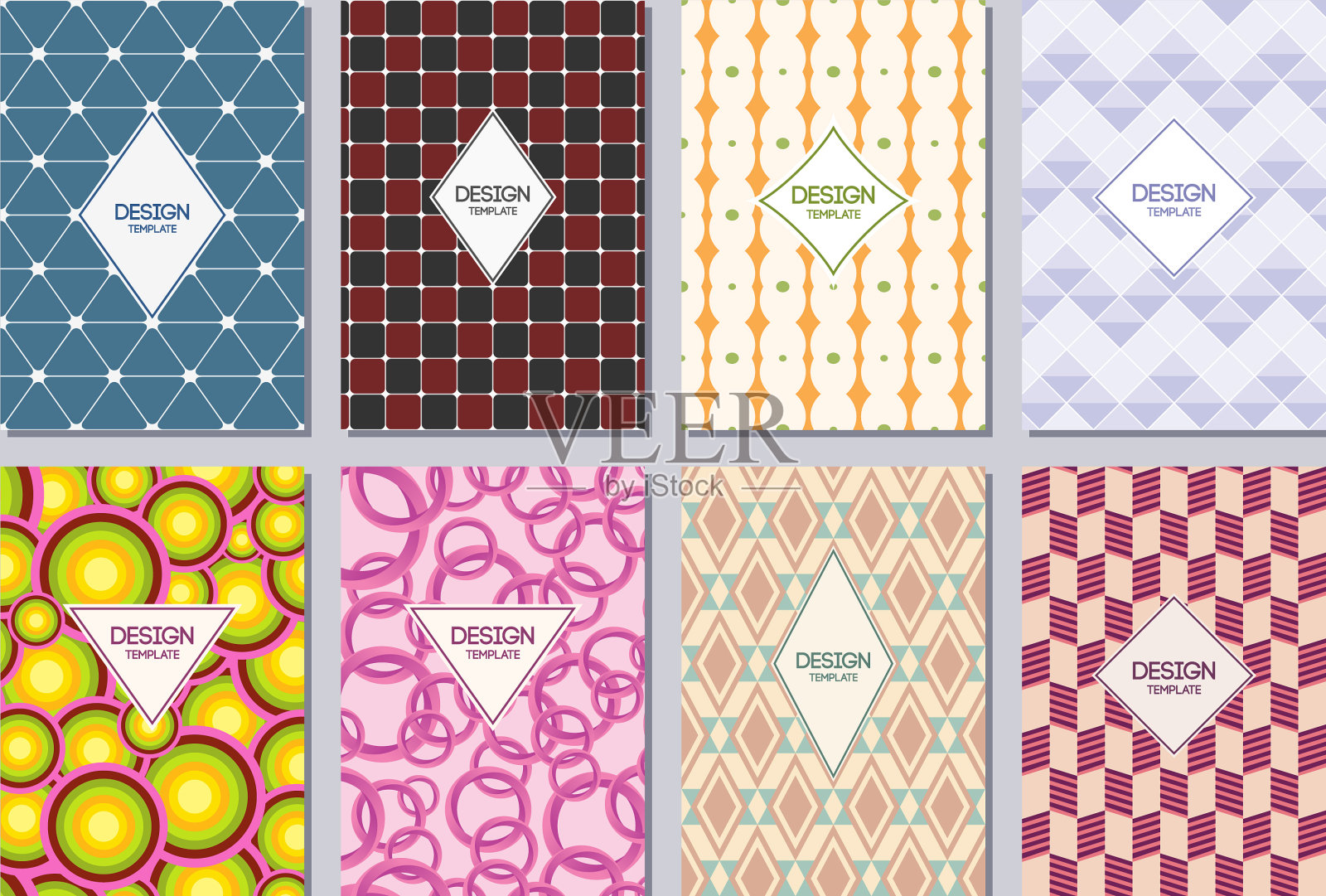 套海报传单海报横幅海报插画图片素材