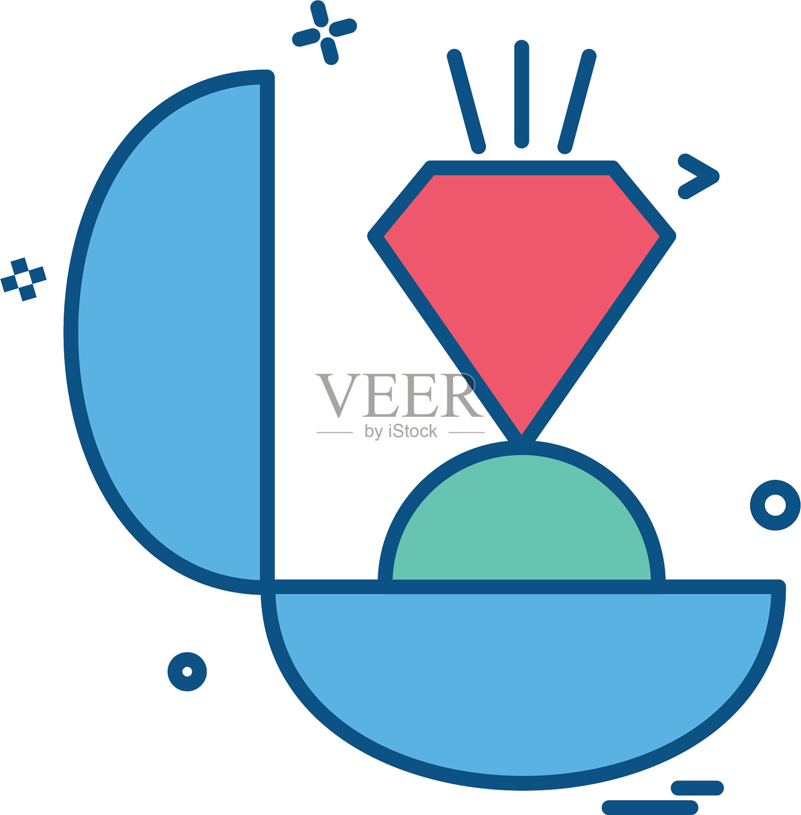 环图标设计插画图片素材