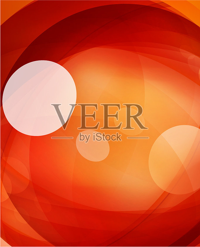 玻璃光泽的气泡抽象背景插画图片素材