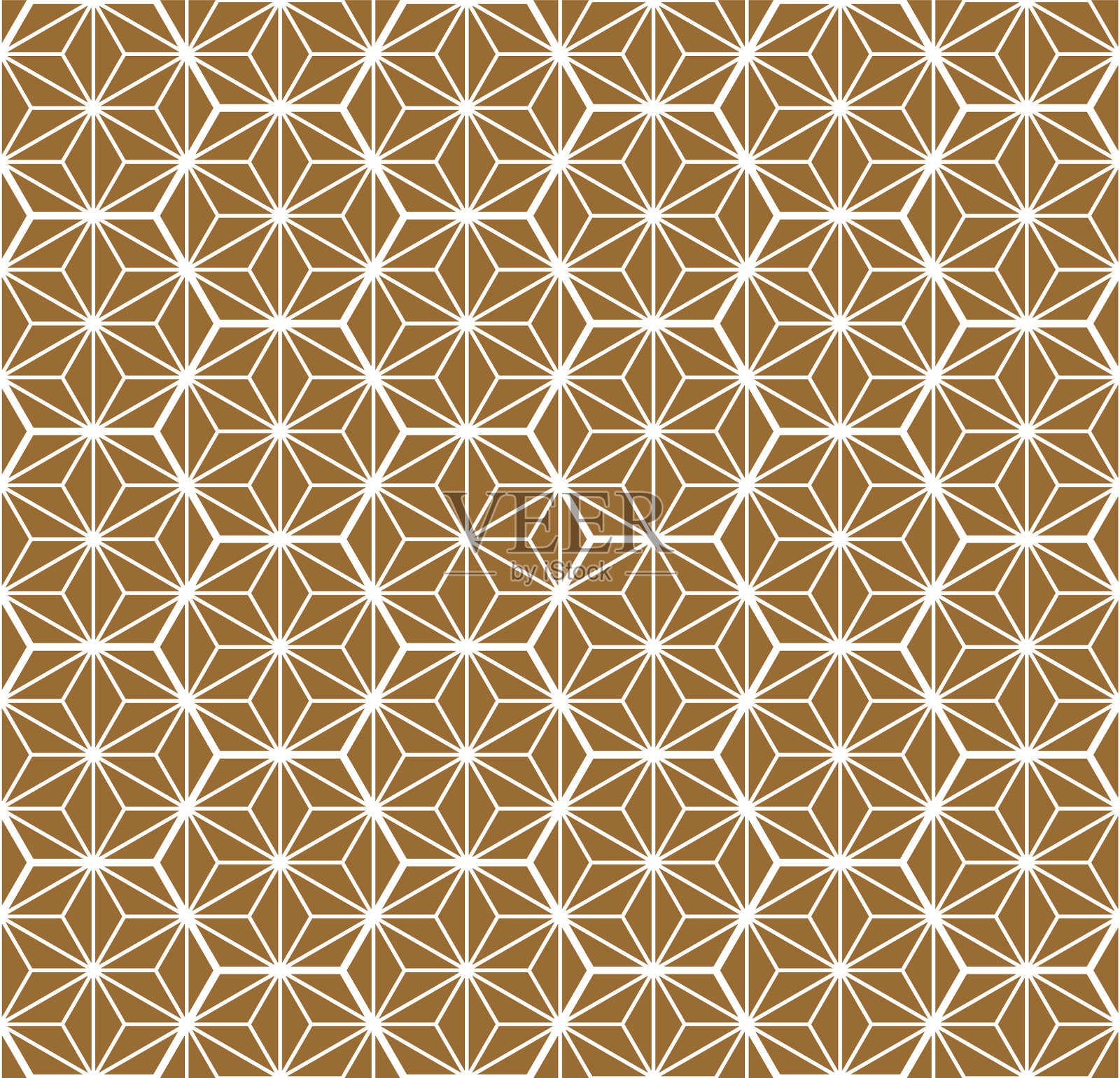 无缝日本传统装饰金插画图片素材