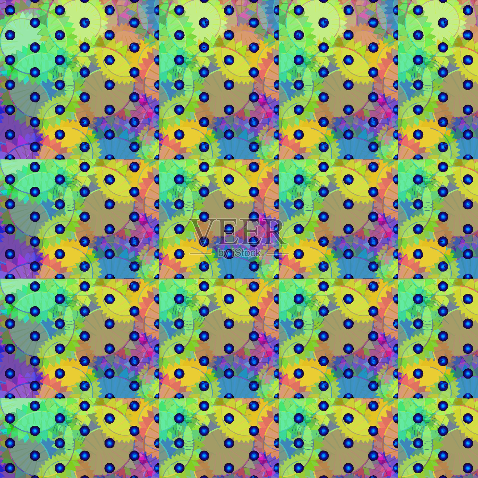 创意的图案纹理插画图片素材