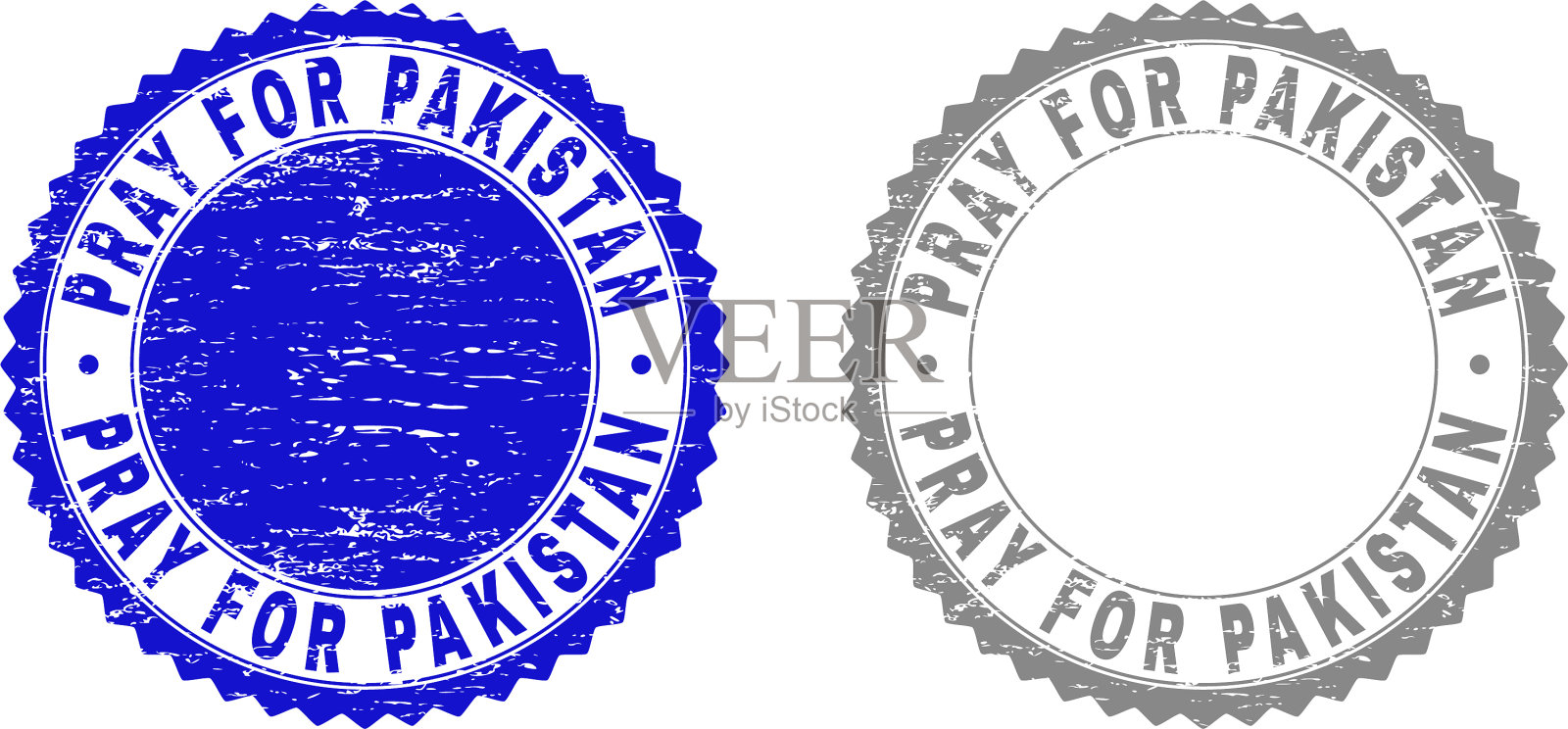 为巴基斯坦纹理邮票祈祷插画图片素材