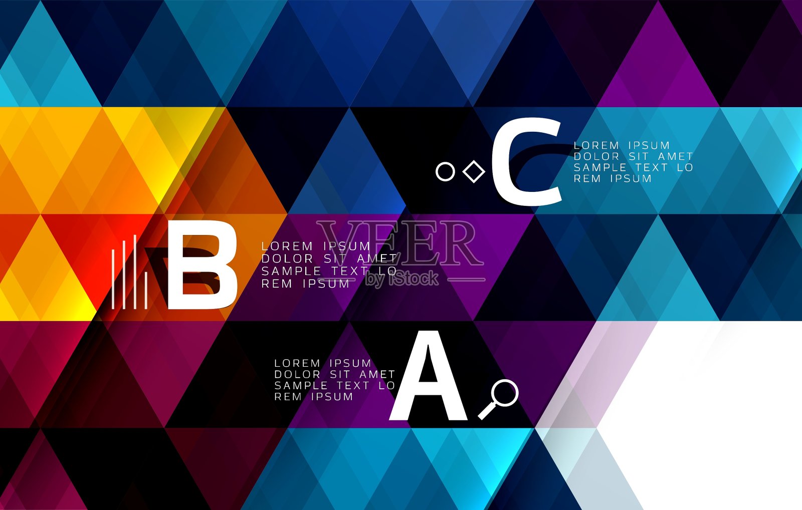 几何形状的背景插画图片素材