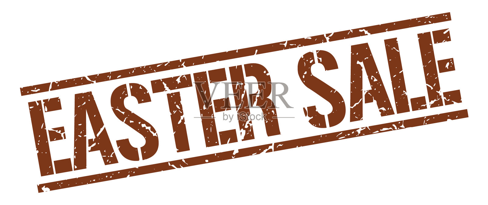 复活节出售邮票插画图片素材