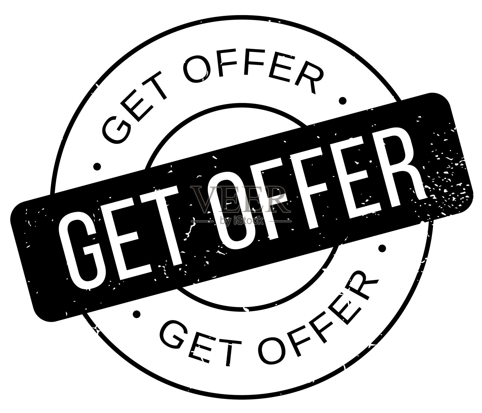 获得优惠橡皮图章设计元素图片