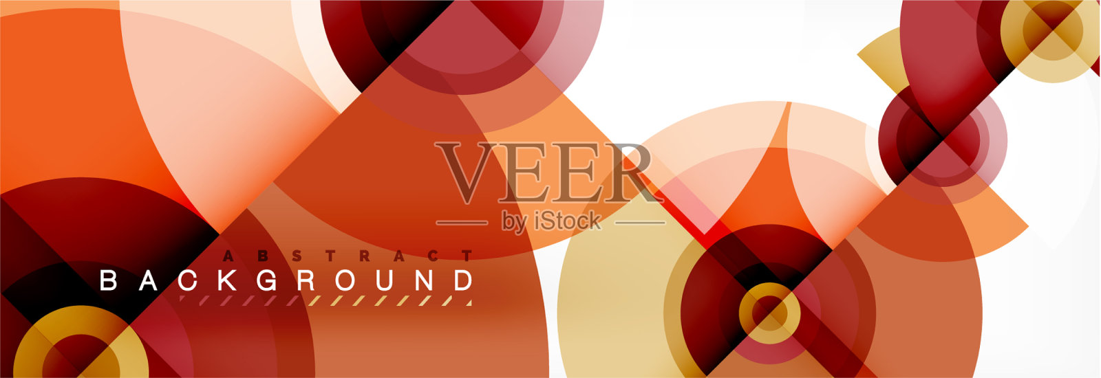 现代圈背景插画图片素材