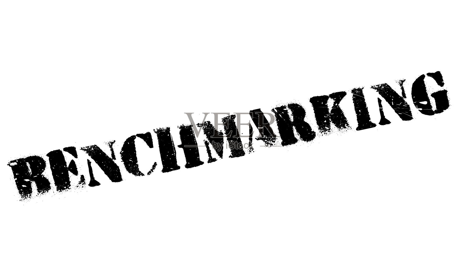 基准测试橡皮图章插画图片素材