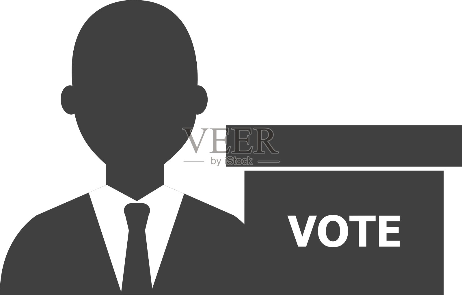 投票及选举设计设计元素图片