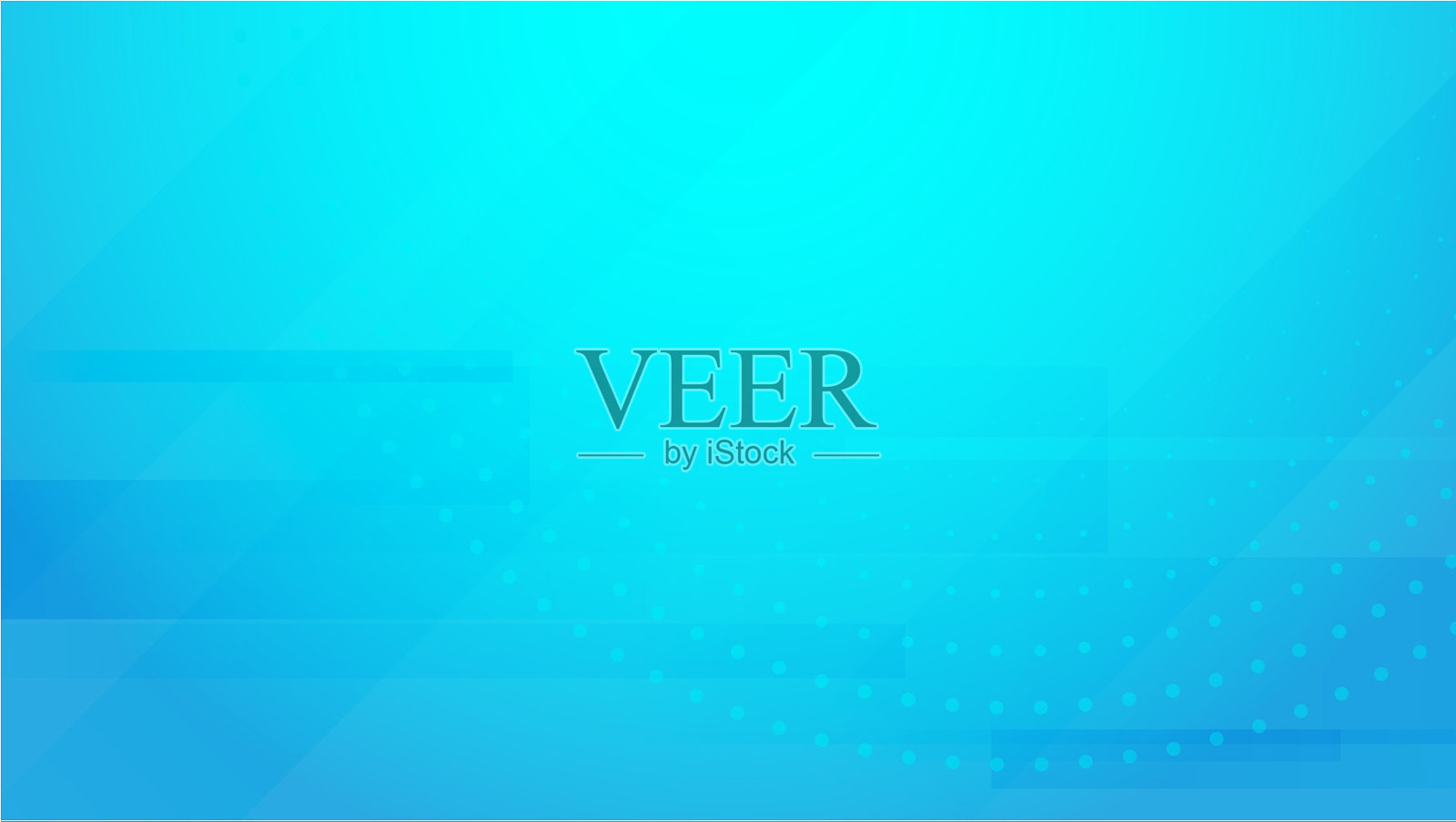 抽象的蓝色几何未来主义背景插画图片素材