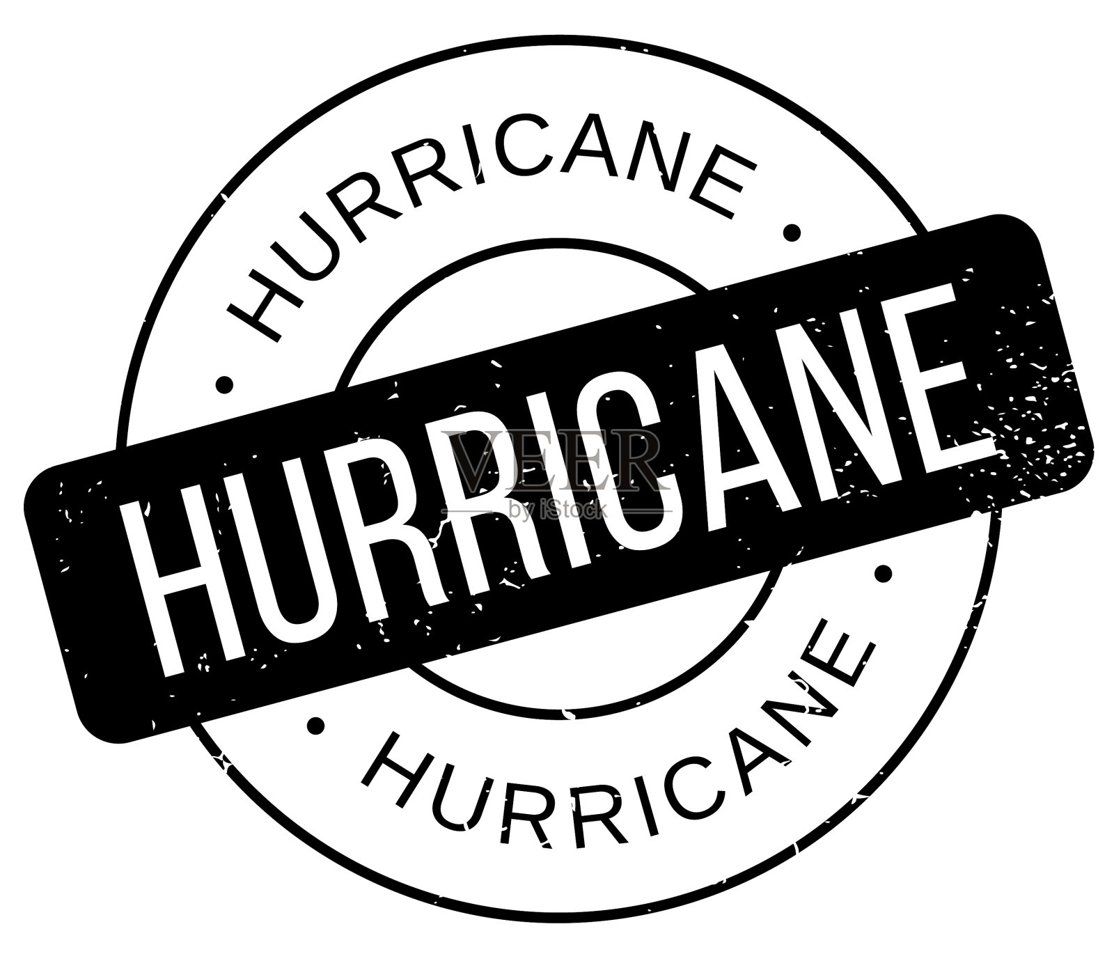 飓风橡皮图章插画图片素材