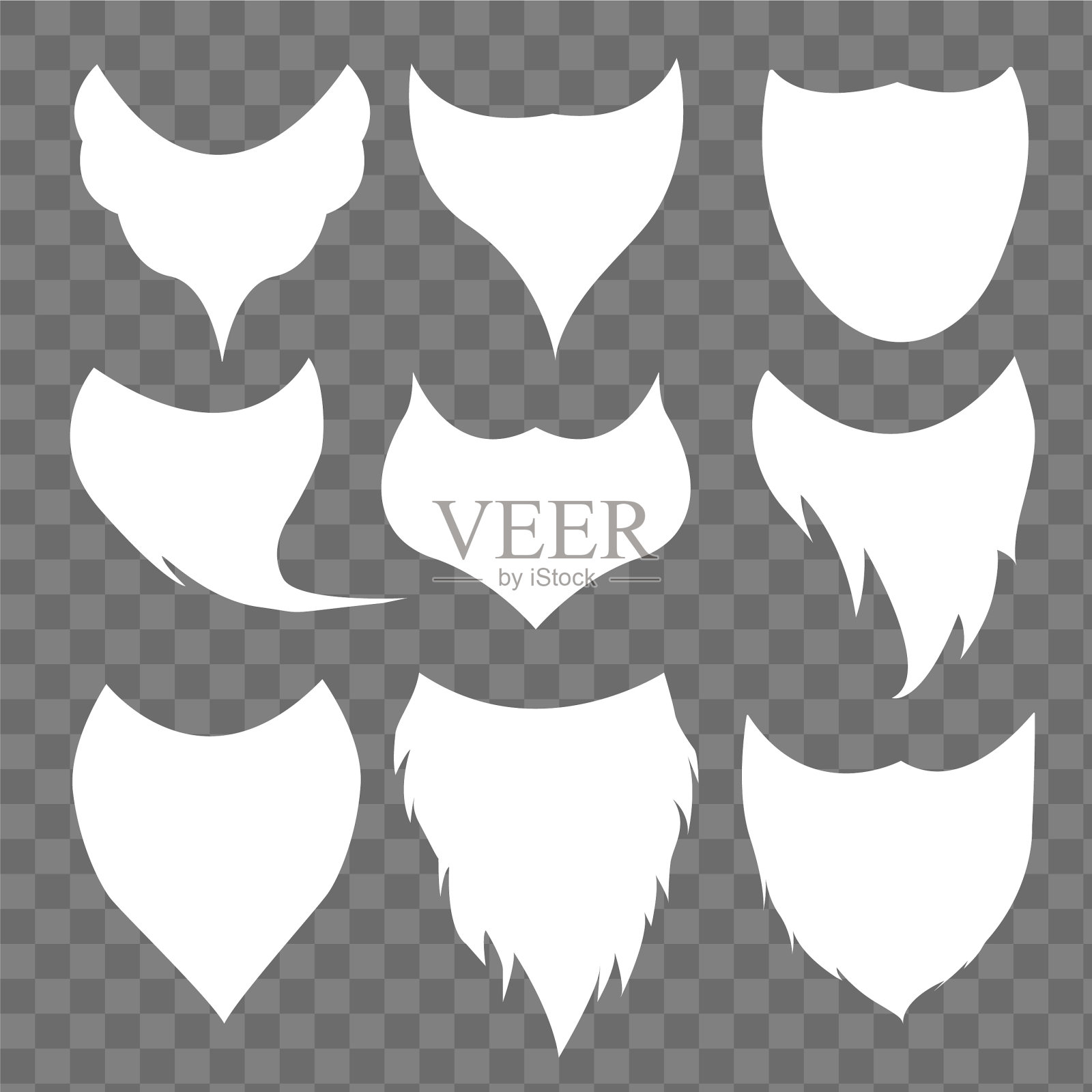 圣诞老人集插画图片素材