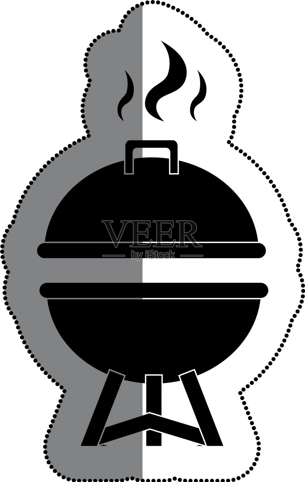 烧烤烧烤美味的食物设计元素图片