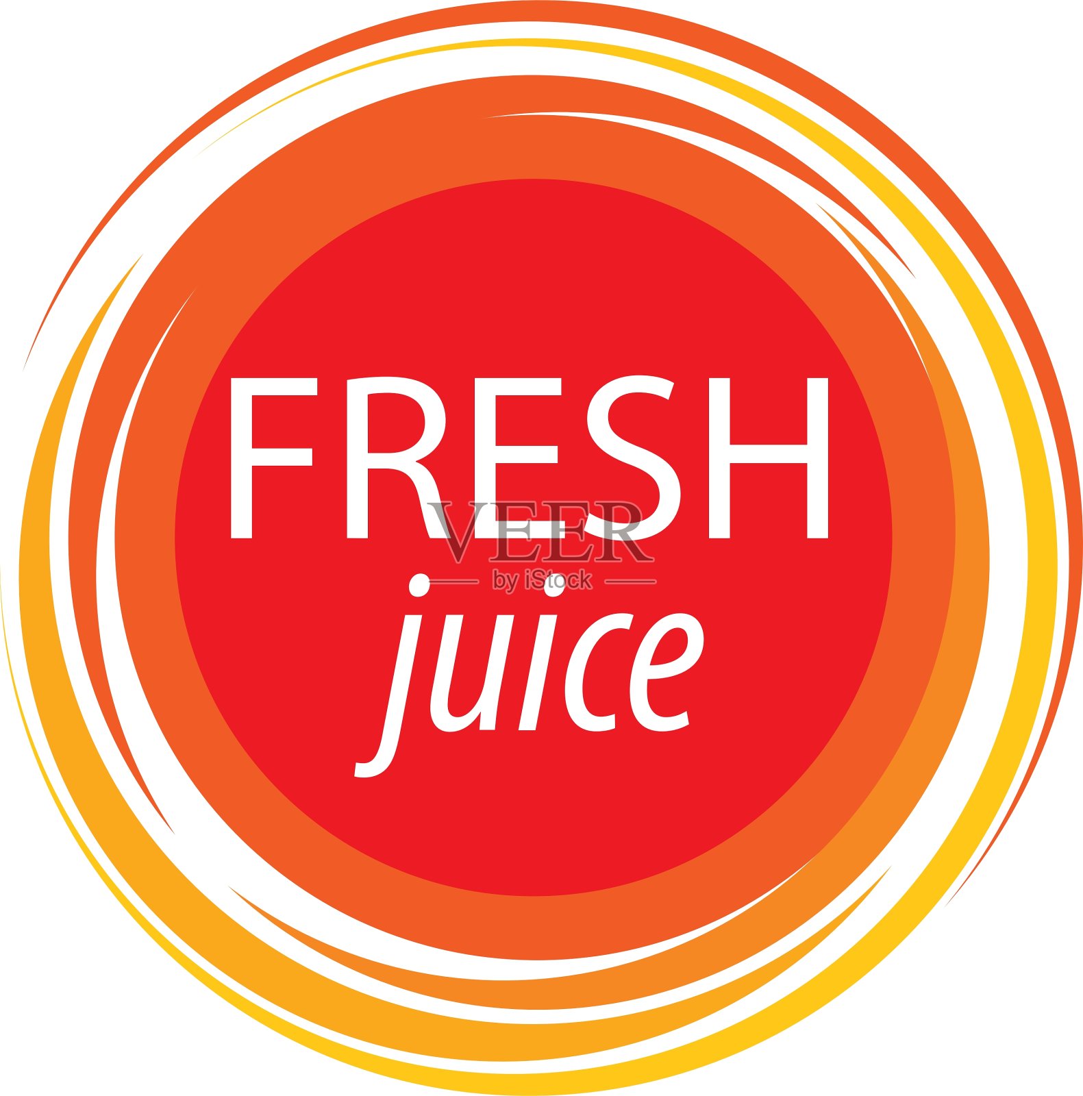 汁溅标志插画图片素材