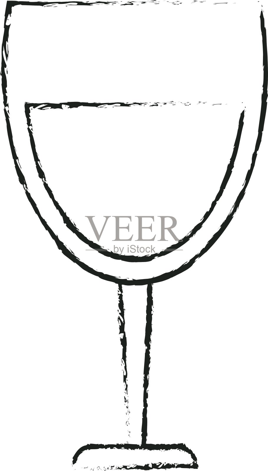 酒杯图标插画图片素材