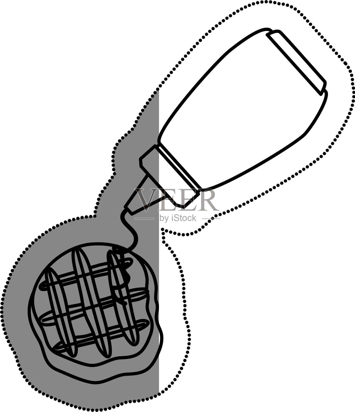 美味的肉牛肉菜单插画图片素材