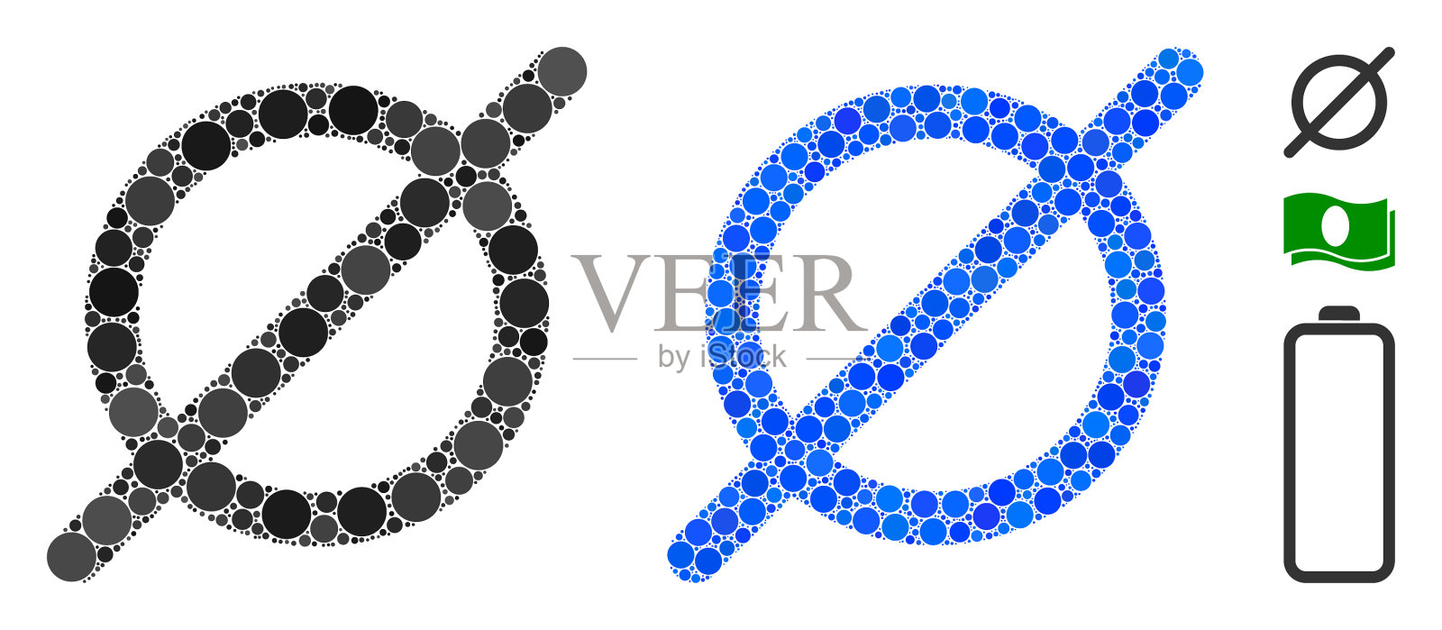 没有合成图标圆点插画图片素材