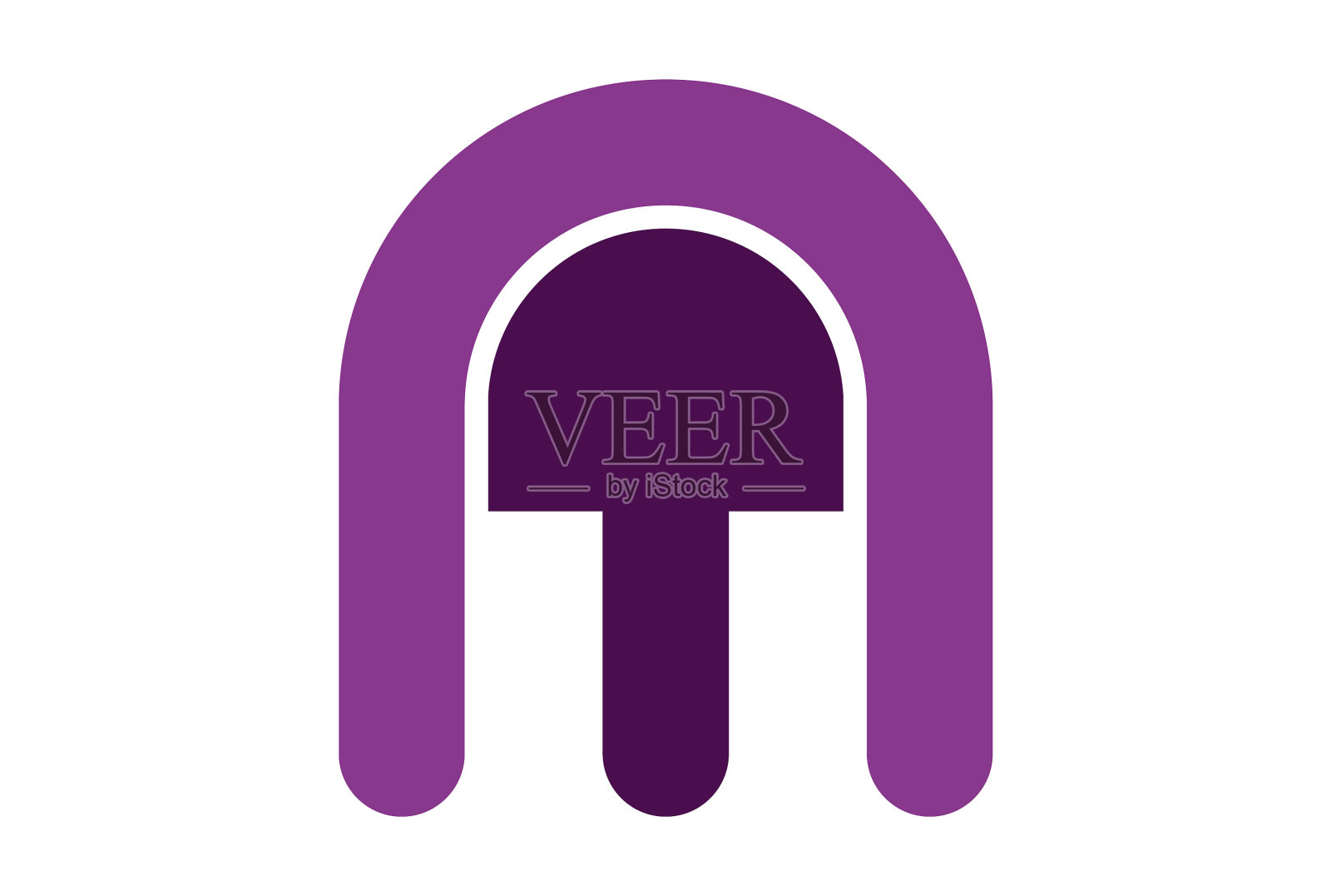 字母m标志图标插画图片素材