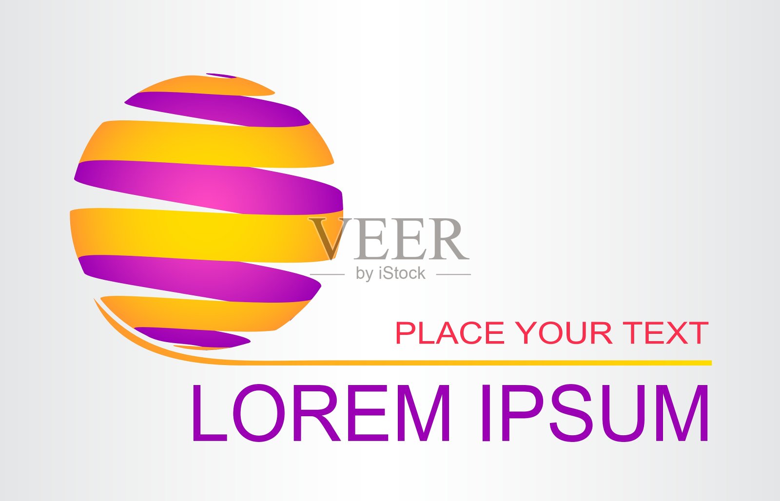 抽象的标志插画图片素材