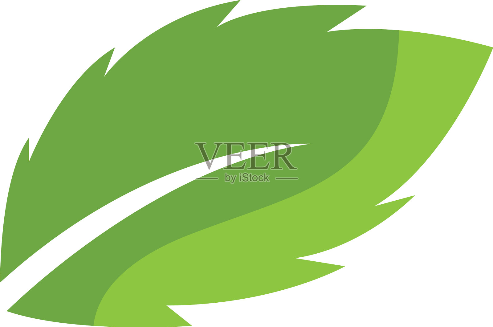 绿叶生态自然元素设计元素图片