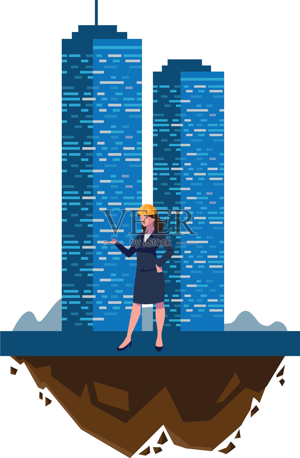 女工程师，建筑工人设计元素图片