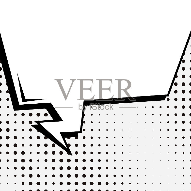 抽象创意概念漫画波普艺术插画图片素材