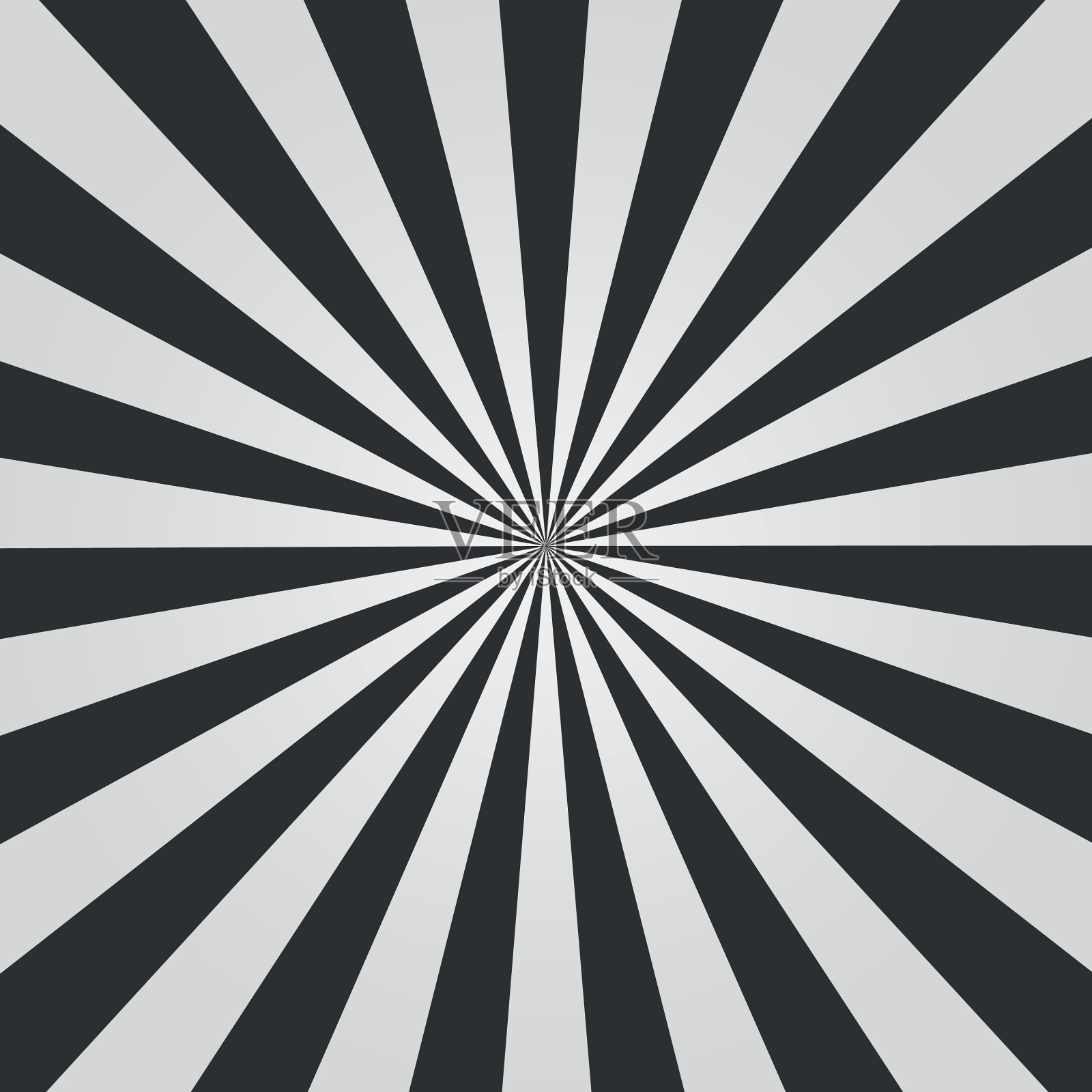 黑色和白色sunburst插画图片素材