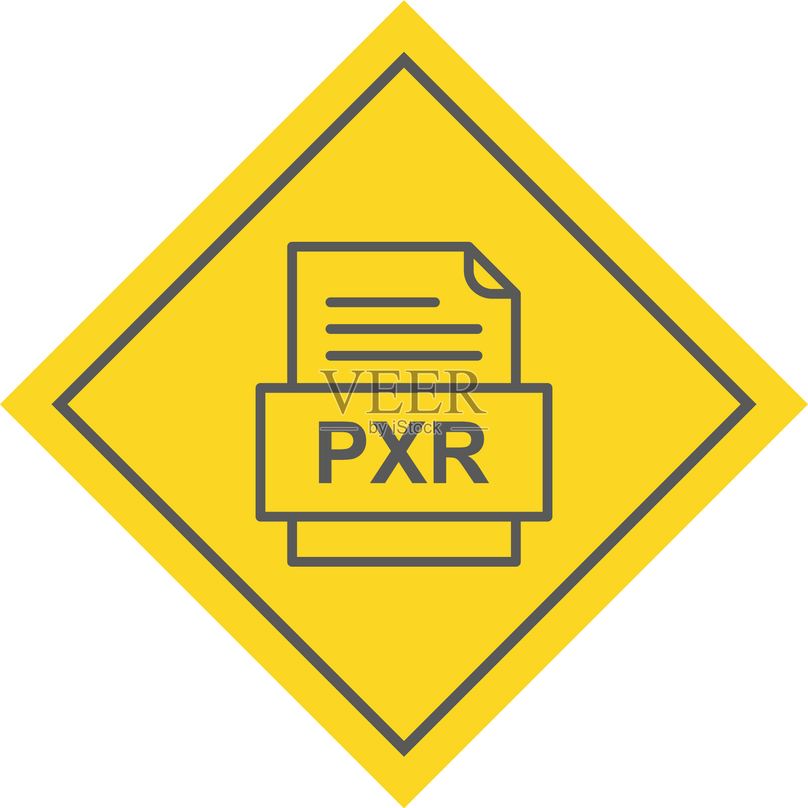 PXR文件文档图标设计元素图片