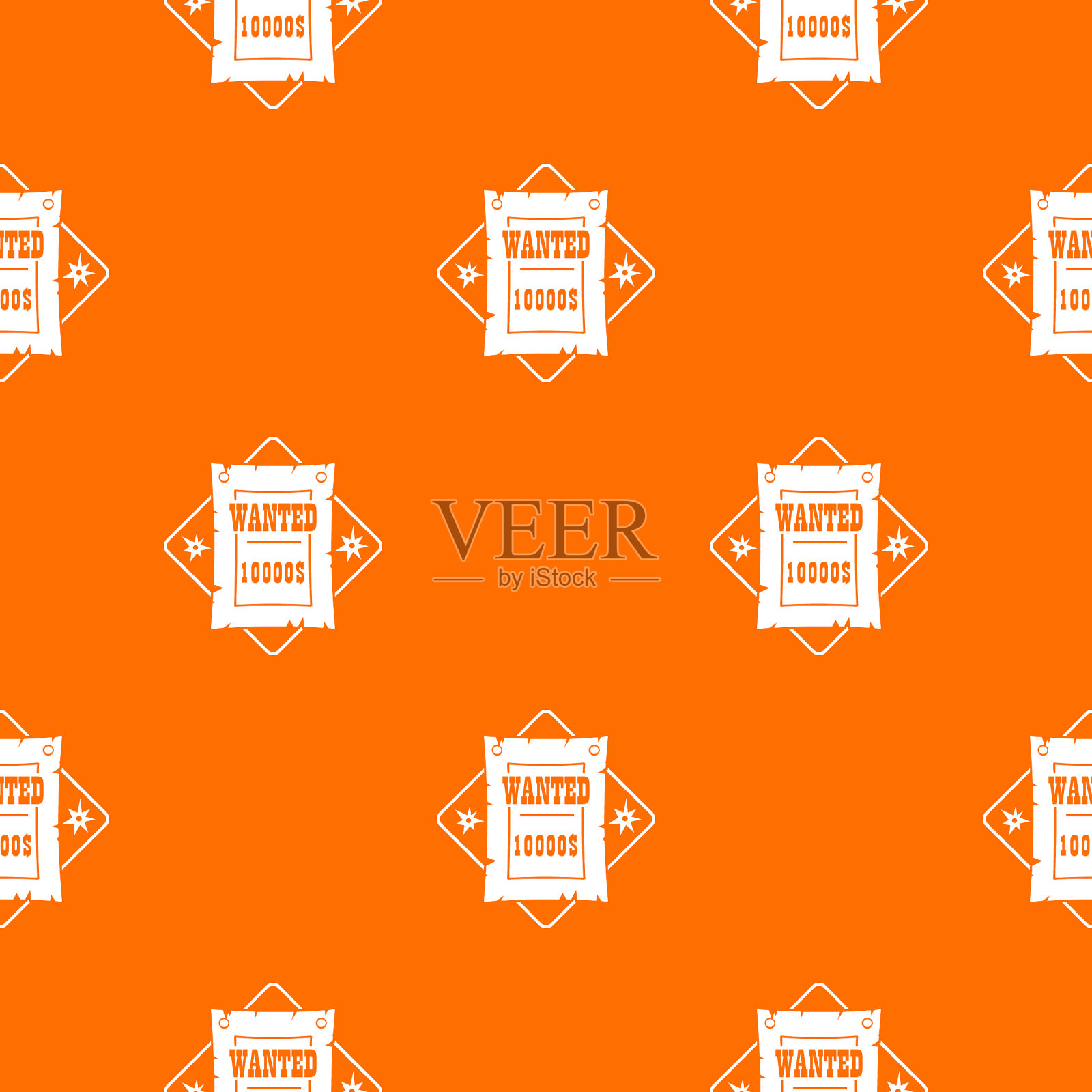 想要的模式橙色插画图片素材