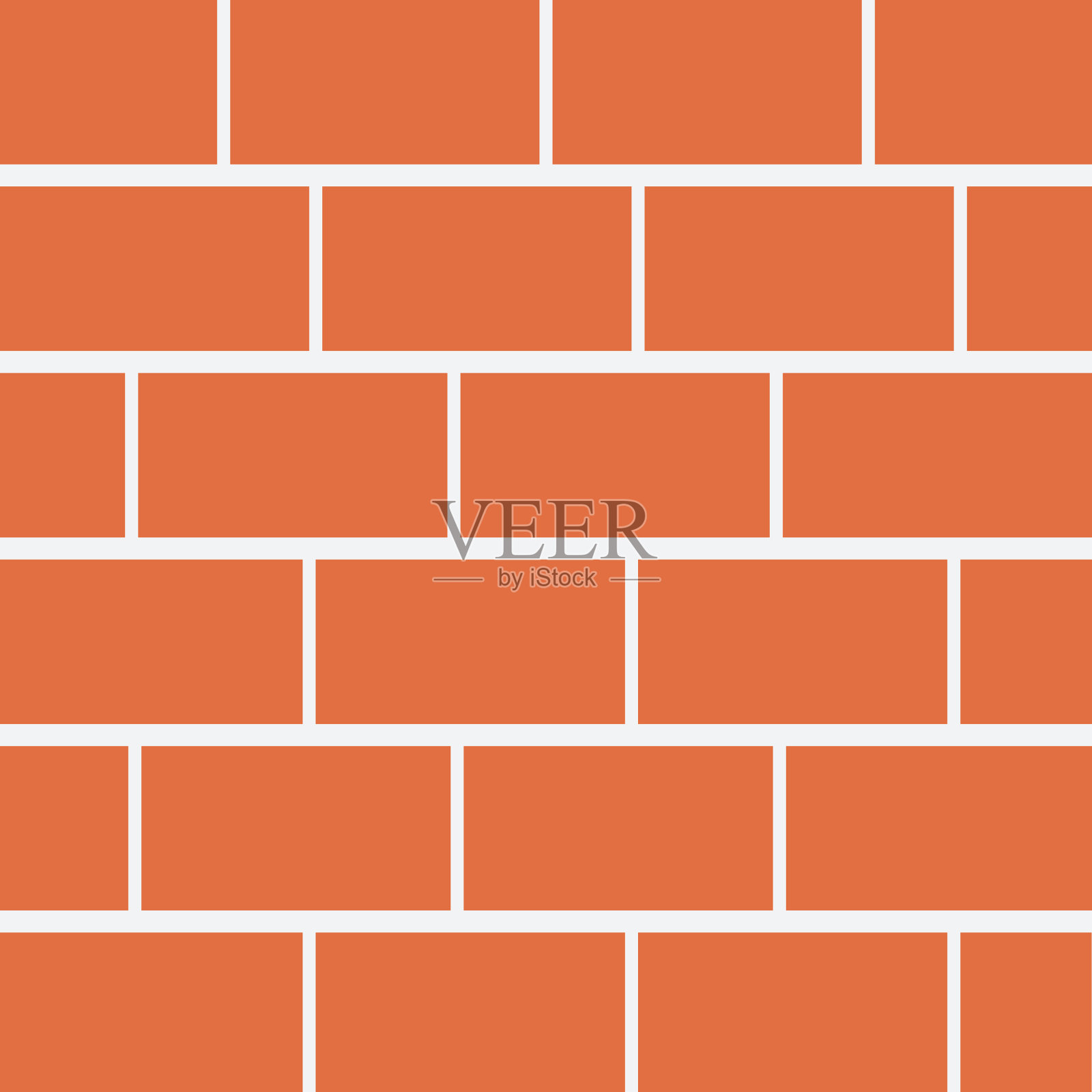 砖墙插画图片素材