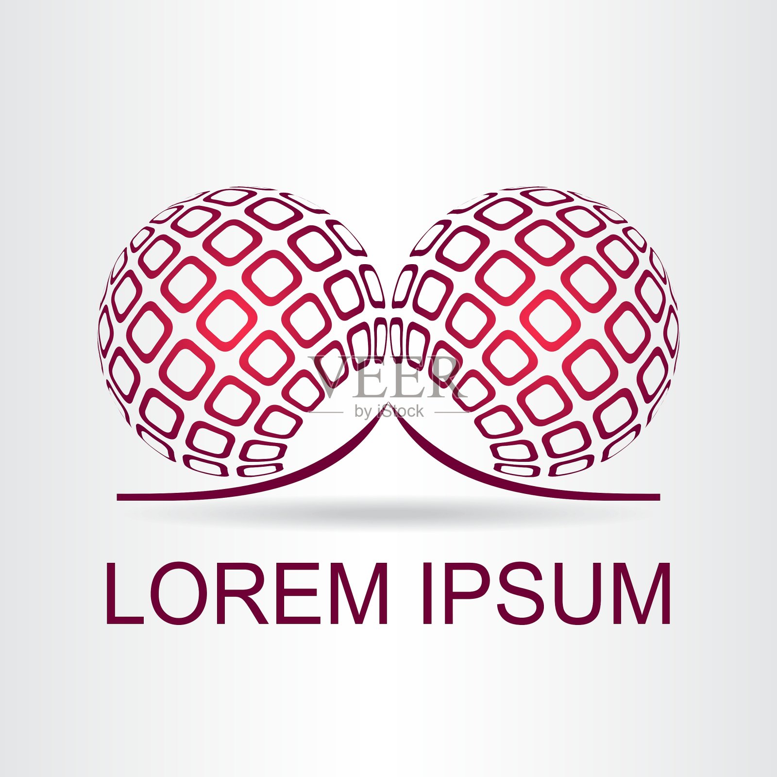 抽象的标志插画图片素材