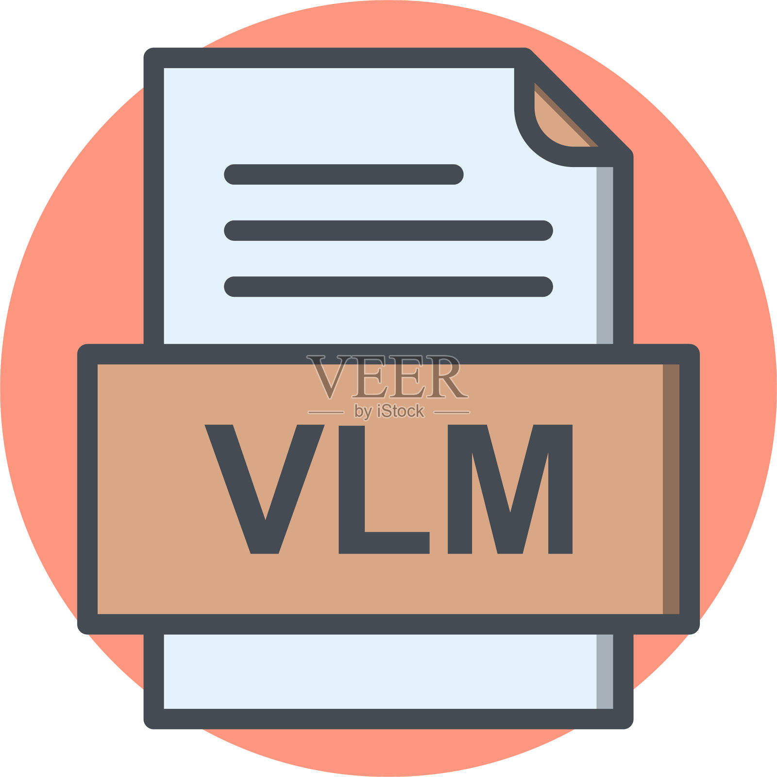 vvm文件文档图标图标素材