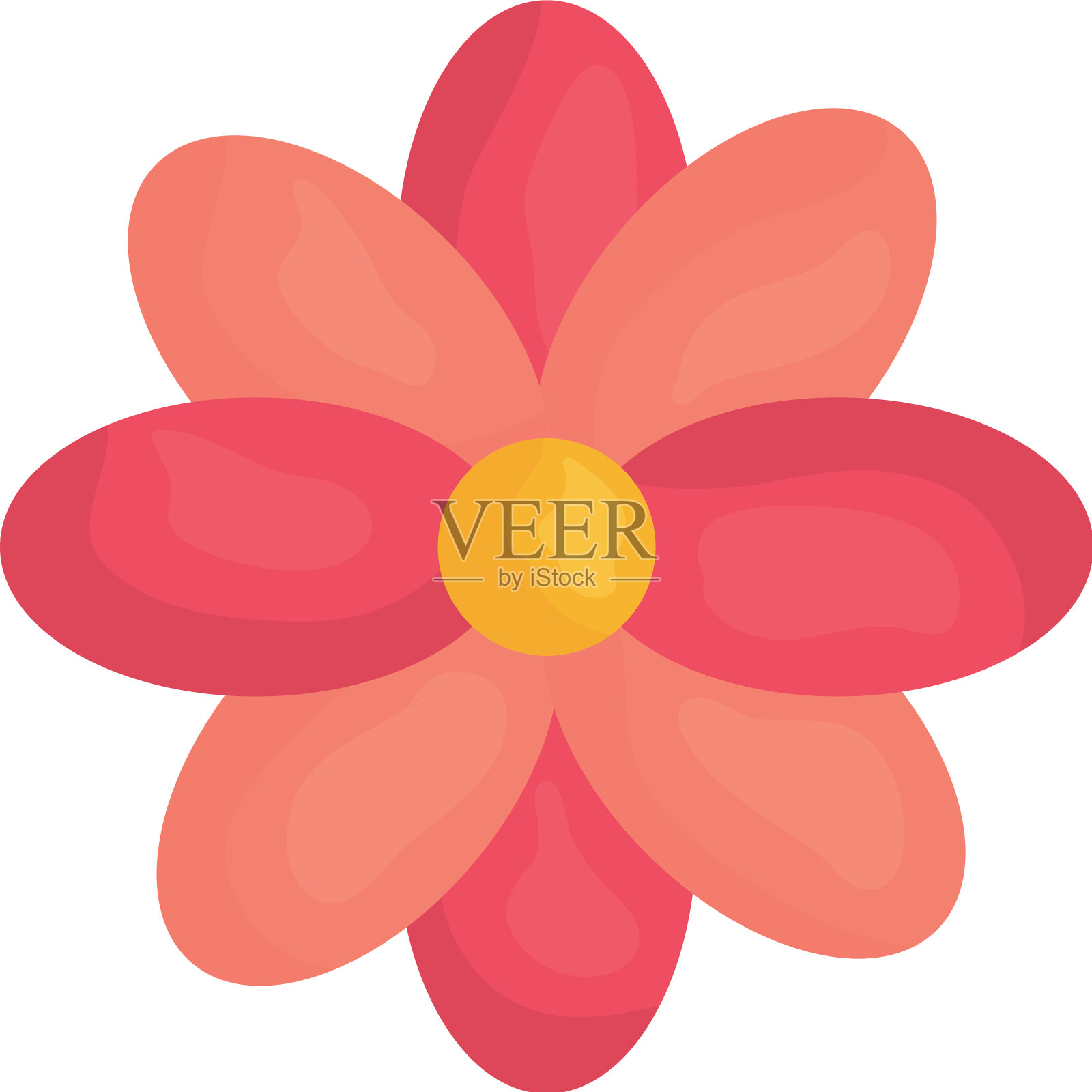 墨西哥花饰图标设计元素图片