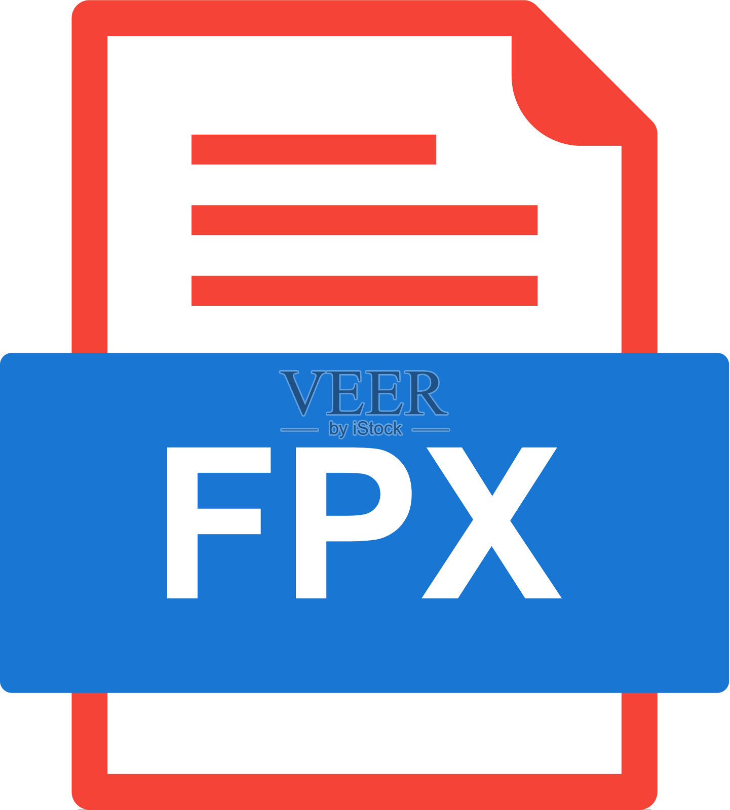 FPX文件文档图标设计元素图片