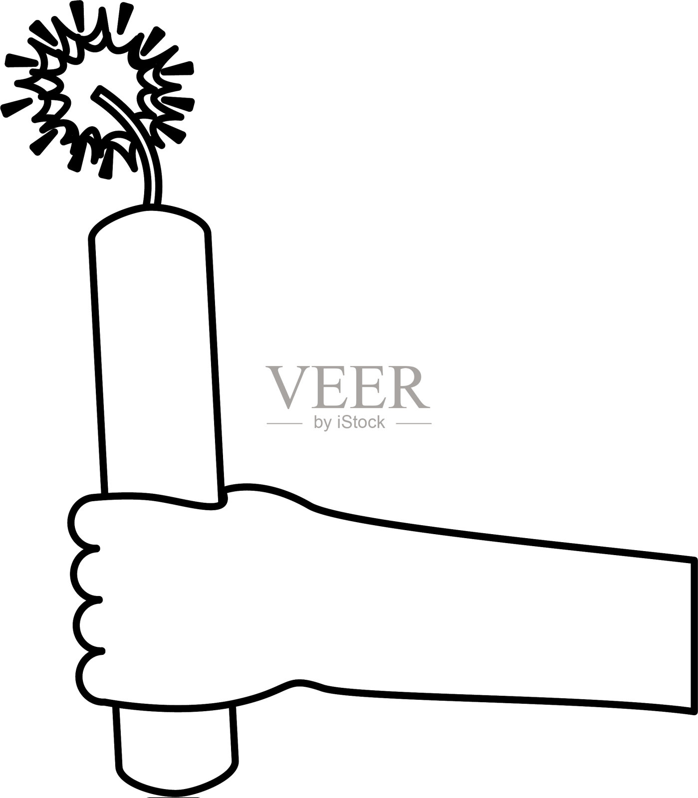 爆炸性的波普艺术风格设计元素图片