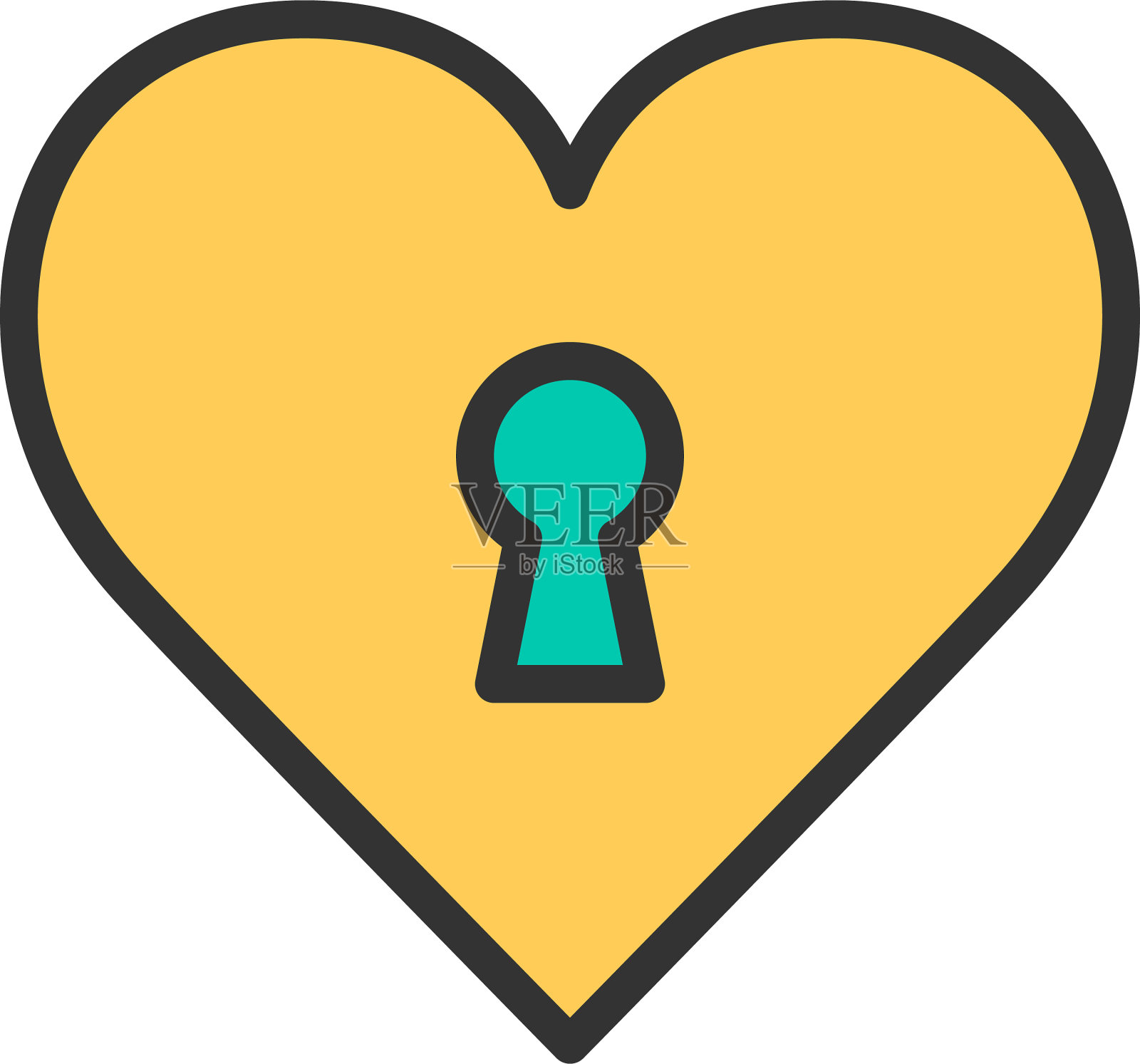 心脏图标设计生活方式图标设计设计元素图片