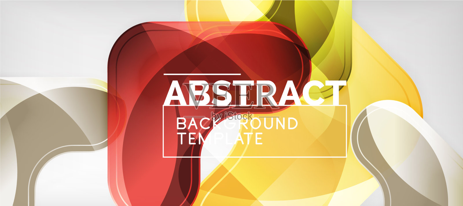 有光泽的箭头背景干净现代插画图片素材