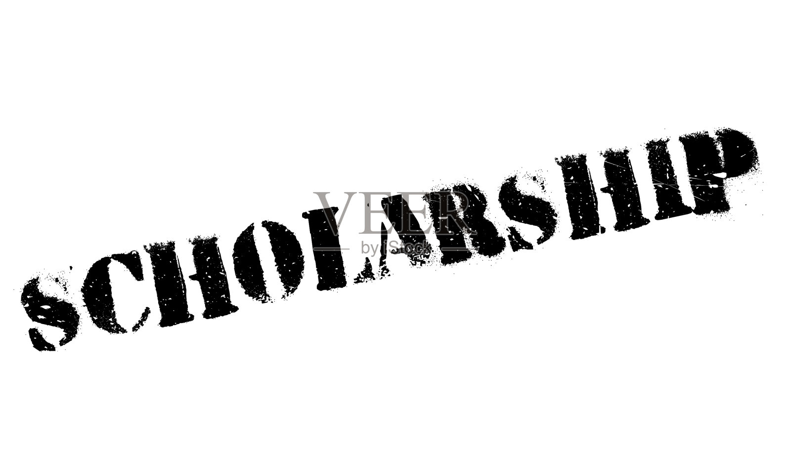 奖学金橡皮图章设计元素图片