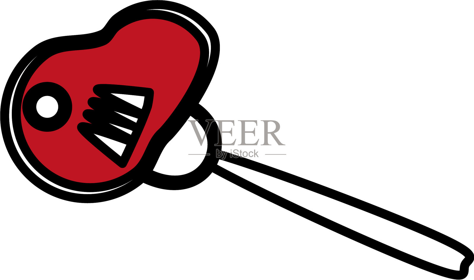 牛肉叉烧烤野餐食品设计元素图片