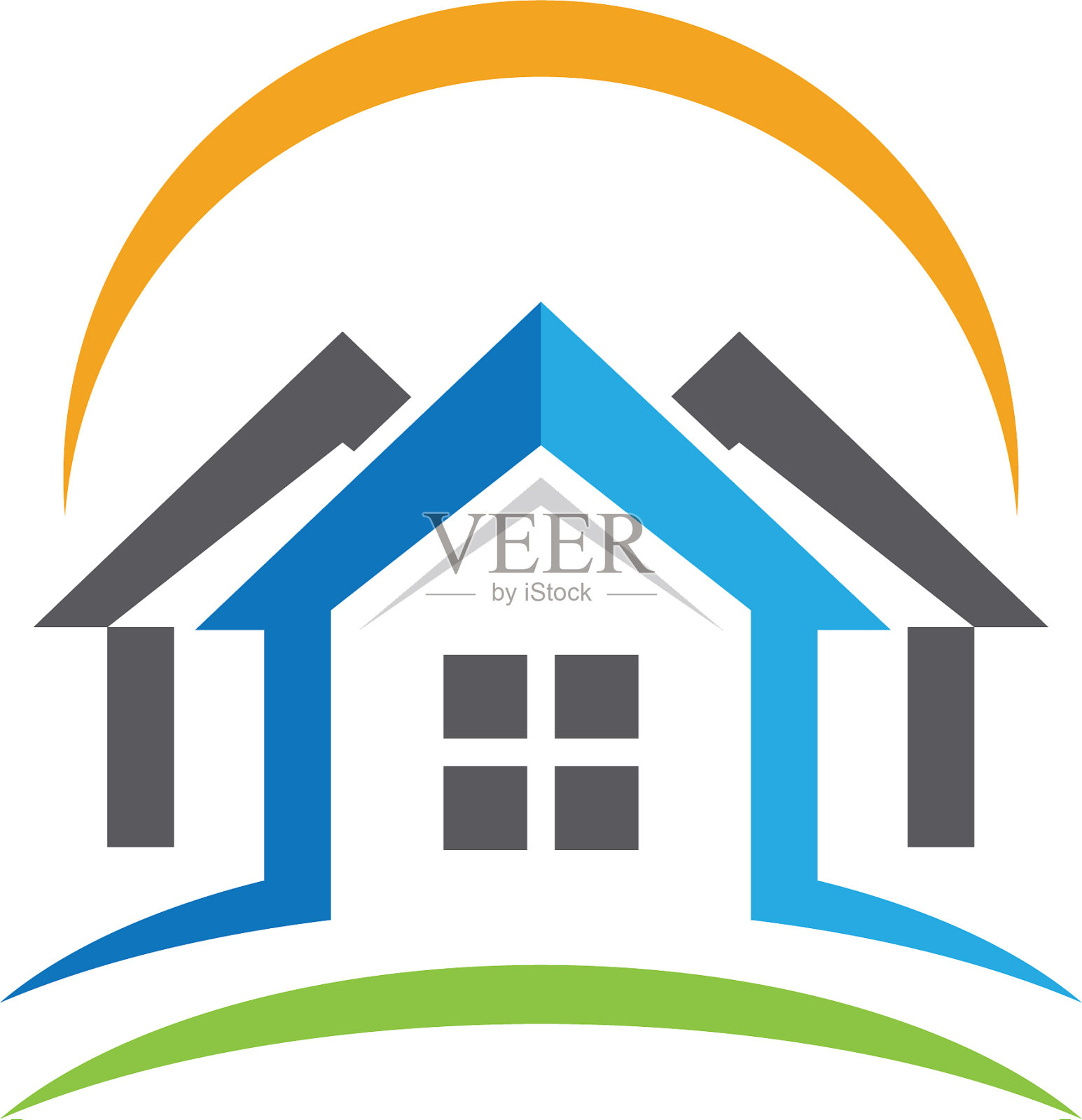 房地产、建筑标识设计设计元素图片