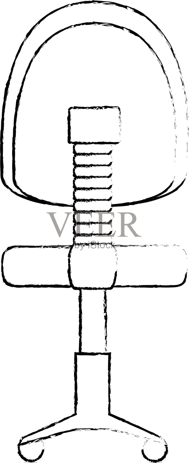 办公椅独立图标设计元素图片