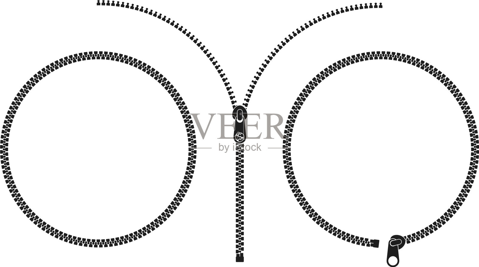 拉链设计元素图片