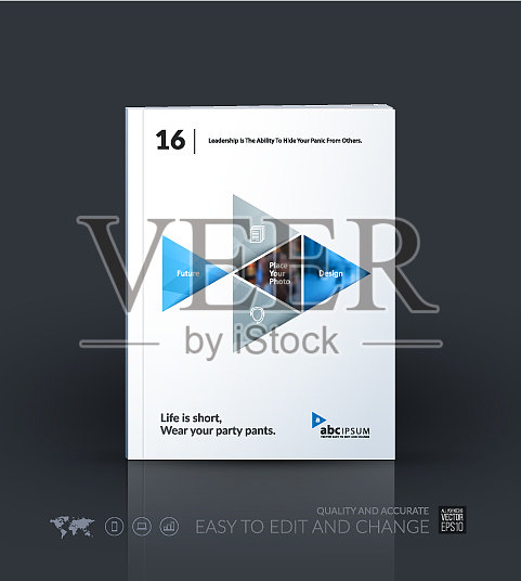 商业模板宣传册版面封面设计模板素材