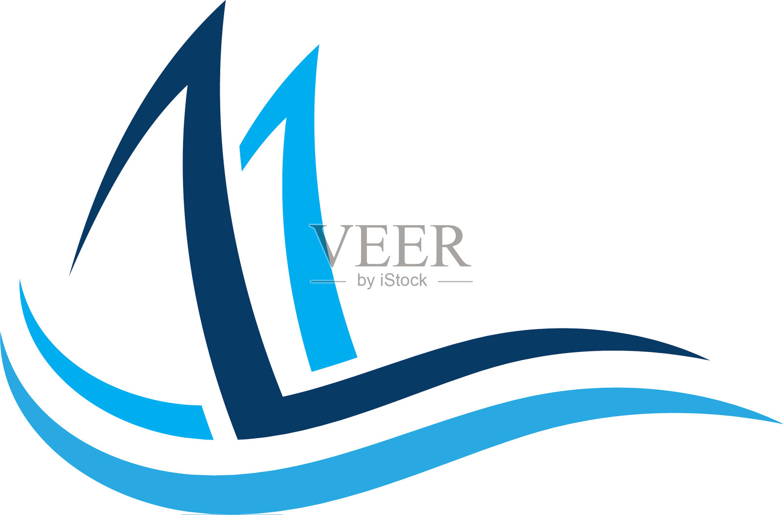 邮轮标志模板图标设计元素图片