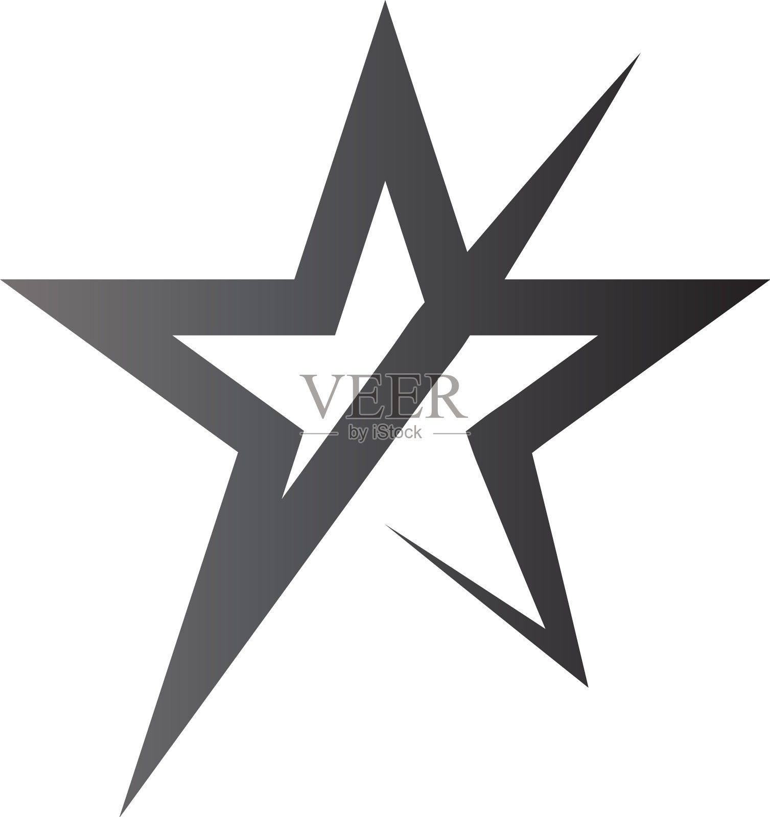 星形标识图形设计模板图标素材