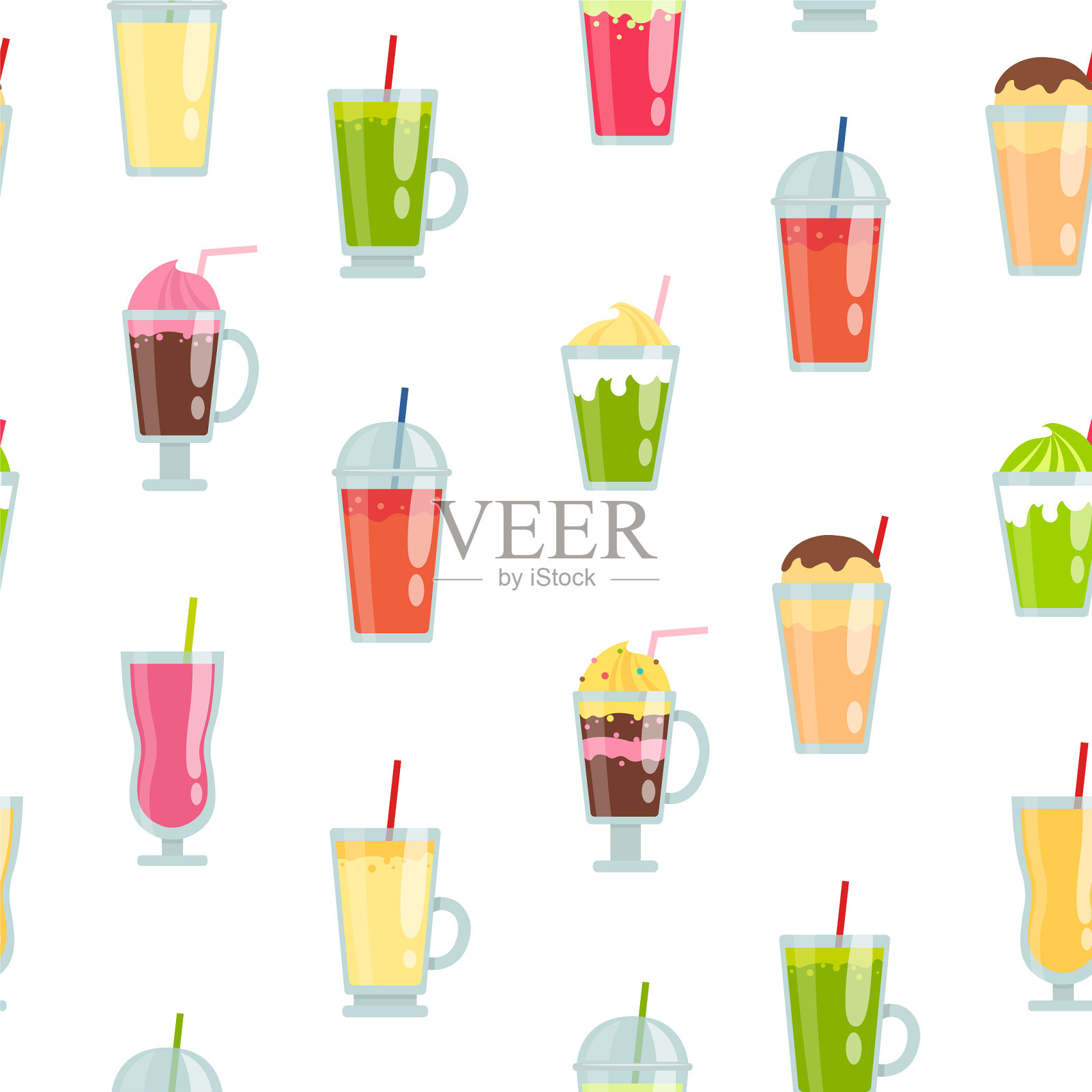 平滑元素图案或插画图片素材