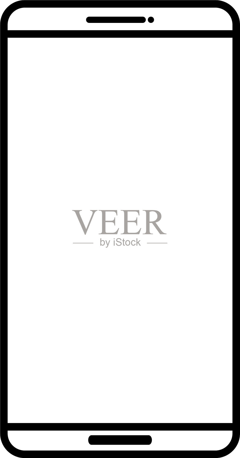 智能手机技术设备孤立图标设计元素图片